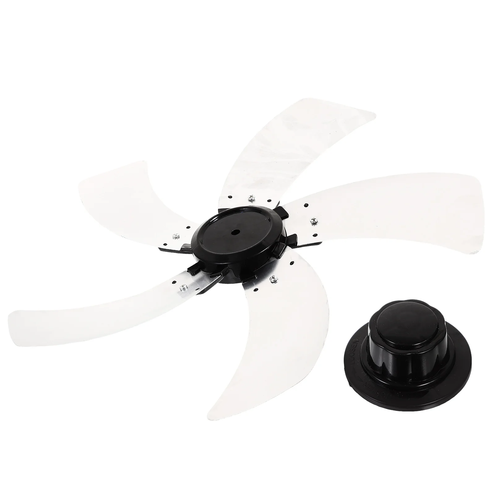 

18 Inch Aluminum Fan Blades for Table Standing Pedestal Fans Replacement Metal Leaves Electric Accessories Repair Parts