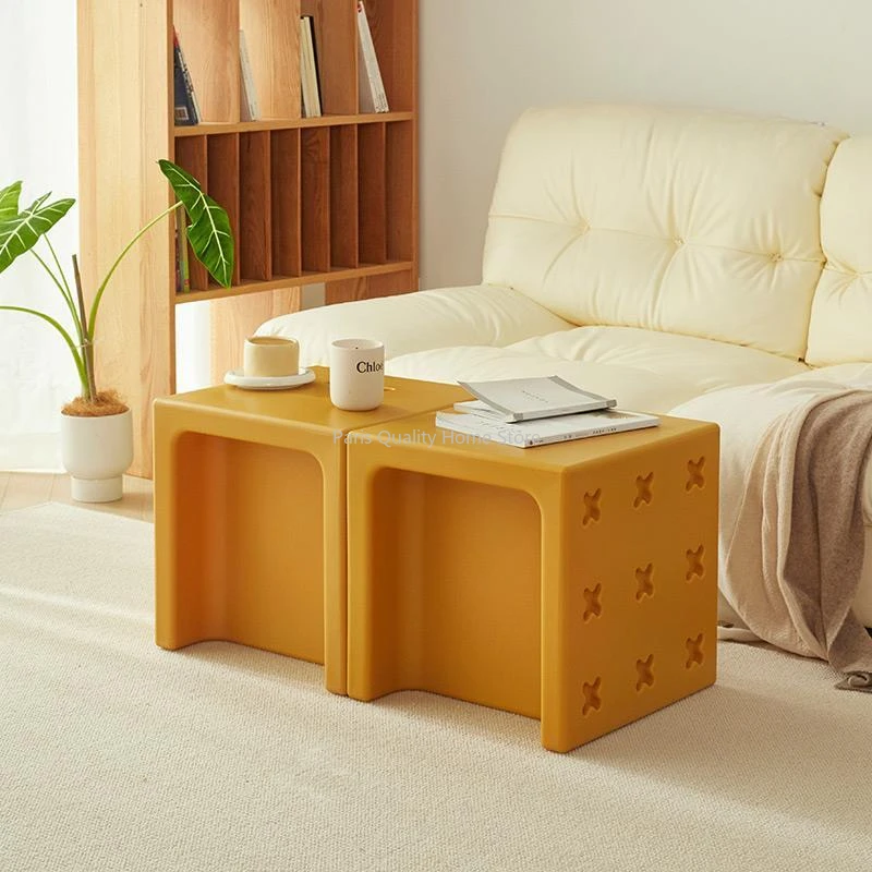 

Multi Functional Minimalist Plastic Chair, Storage Cabinet Module, Storage Bookshelf Bedside Table, Edge and Corner Tables