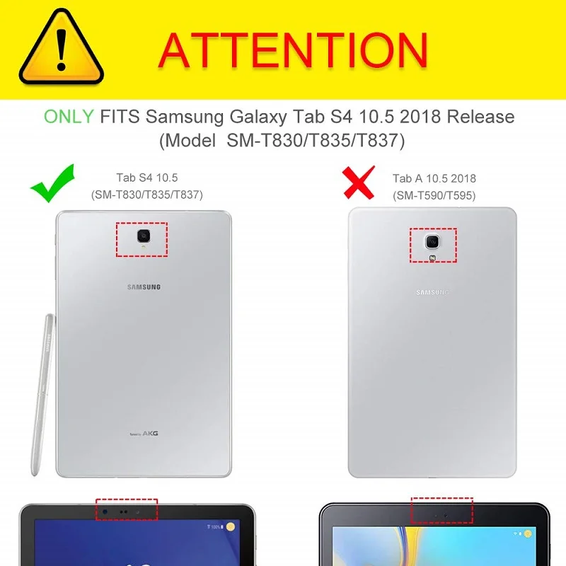 Case for Samsung Galaxy Tab S4 10.1 T830 T835 SM-T830 SM-T835 TAB S4 10.1\