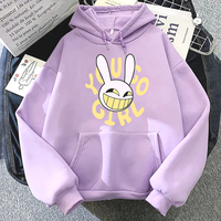 YOU GO GIRL Digital Circus Jax Hoodie Fashion Women Harajuku Funny Cute Rabbit Hoodie Unisex Cartoon Vintage Pullover Sweatshirt
