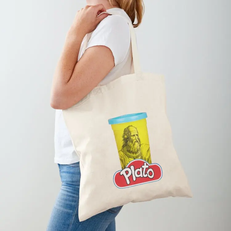 

Plato Play Doh Philosophy pun Tote Bag hand bag tote bag canvas the tote