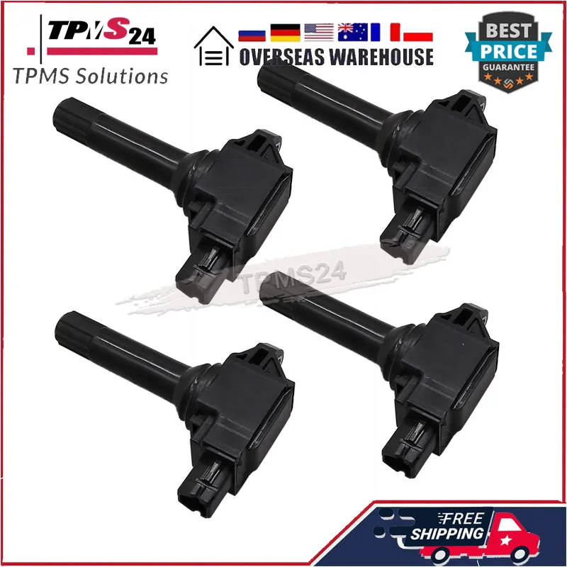 

4 шт. катушки зажигания FK0463 для SCION FR-S SUBARU BRZ CROSSTREK FORESTER LEGACY OUTBACK WRX XV CROSSTREK TOYOTA 86