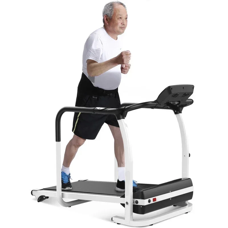 JD-168 Foldable Treadmill Middle Aged And Elderly People Low Speed Running Machine Folding Handrail Motorized Walking Machine