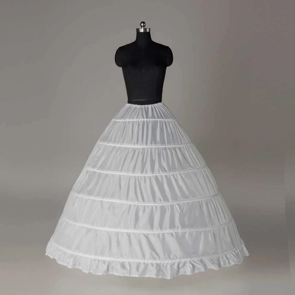 Jupon Long Crinoline pour robe de bal, sous-jupe, demi-slip, accessoires de mariage