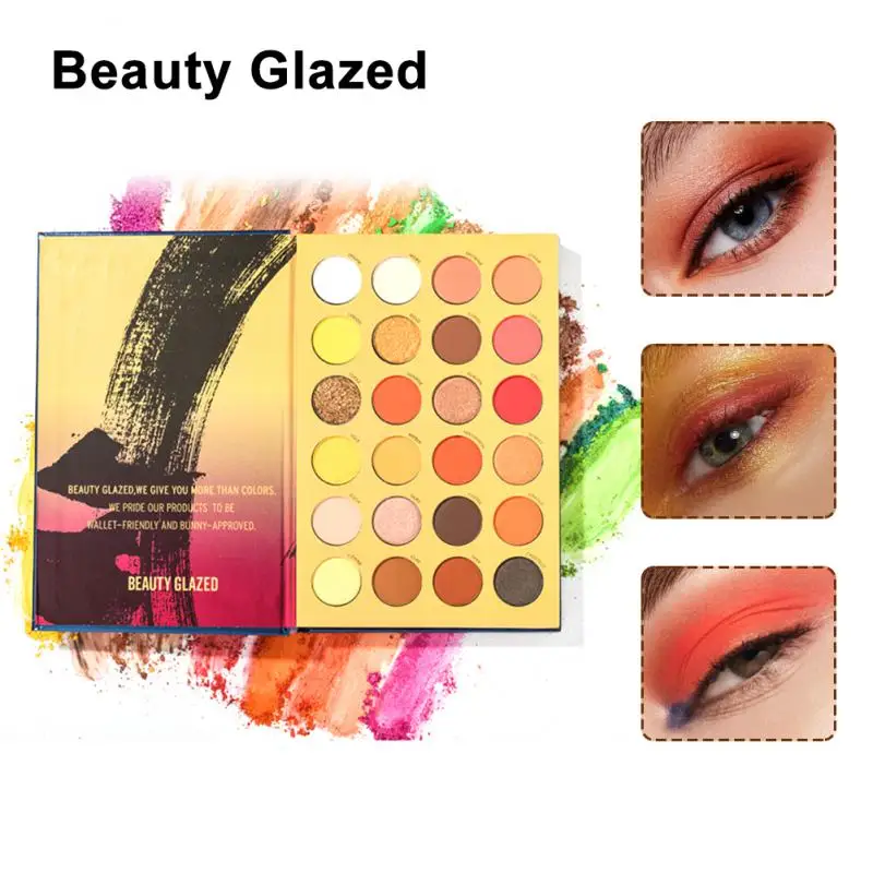 

Long-lasting Vibrant Colors Blendable Formula Eyeshadow For Sensitive Eyes Eyeshadow Palette Natural Eye Look Best-selling Matte