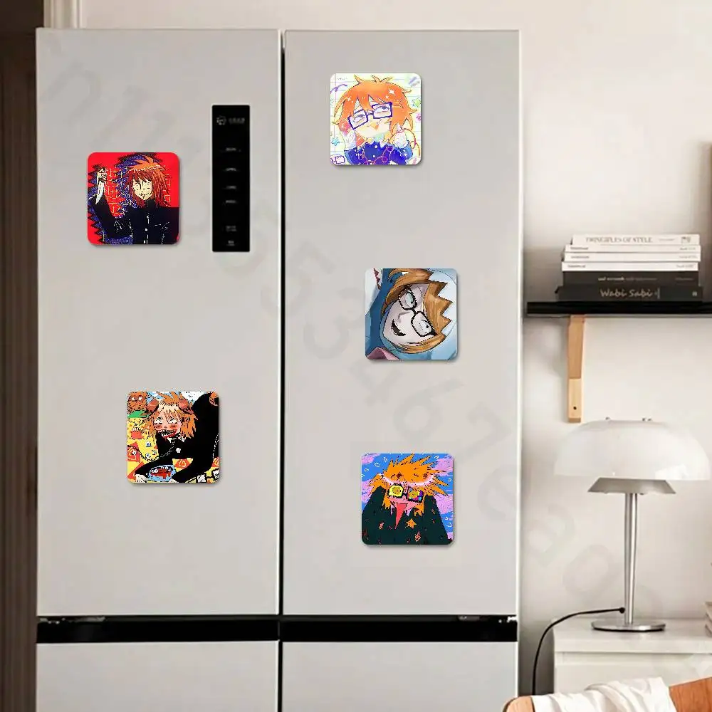 Cartoon R-Ranfren Randal Fridge Magnets Magnetic Refrigerator Memorial Gifts For Kitchen Office Locker Travel Home Deco