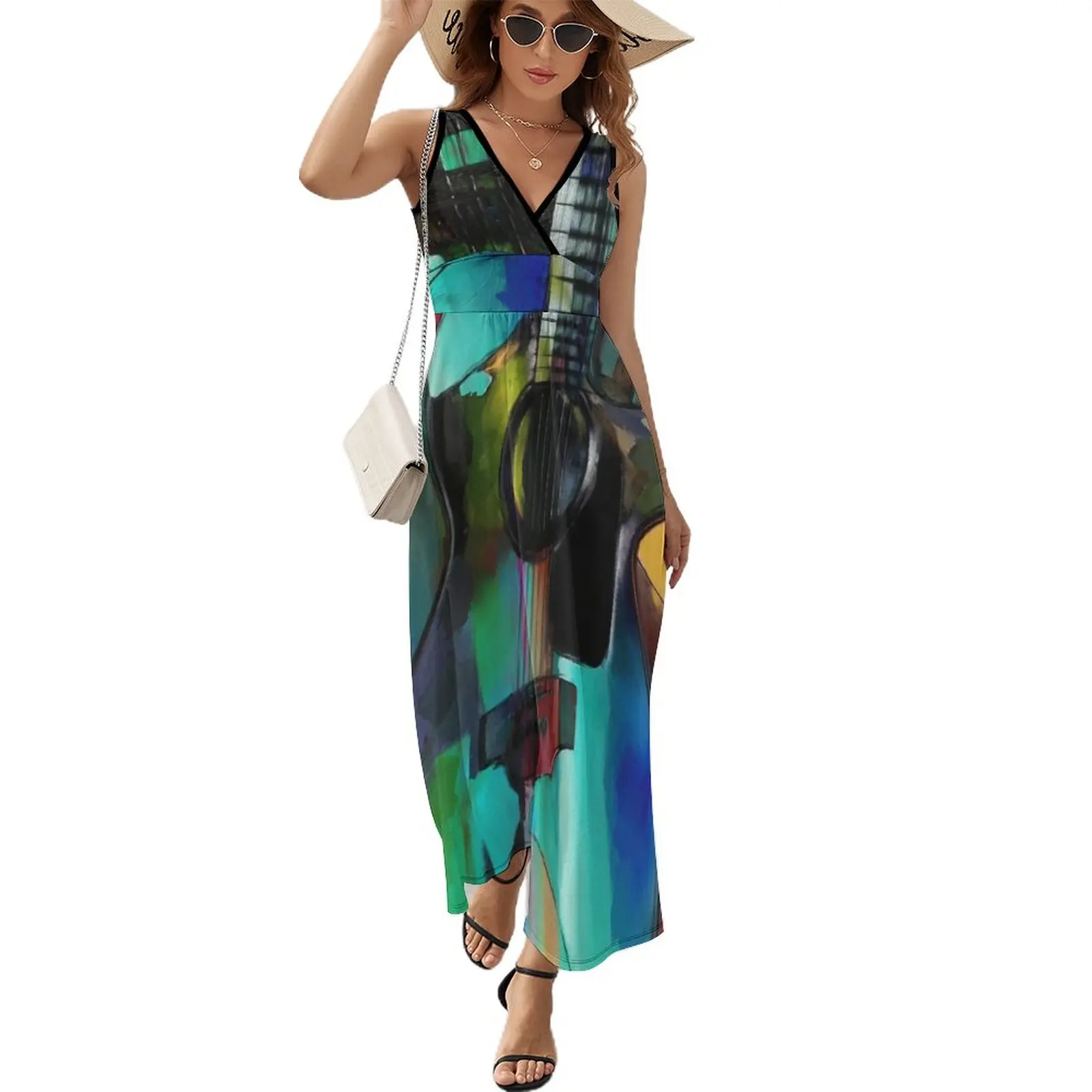 

Music In Colour Sleeveless Dress women's luxury party summer woman 2024 for women womens clothing
