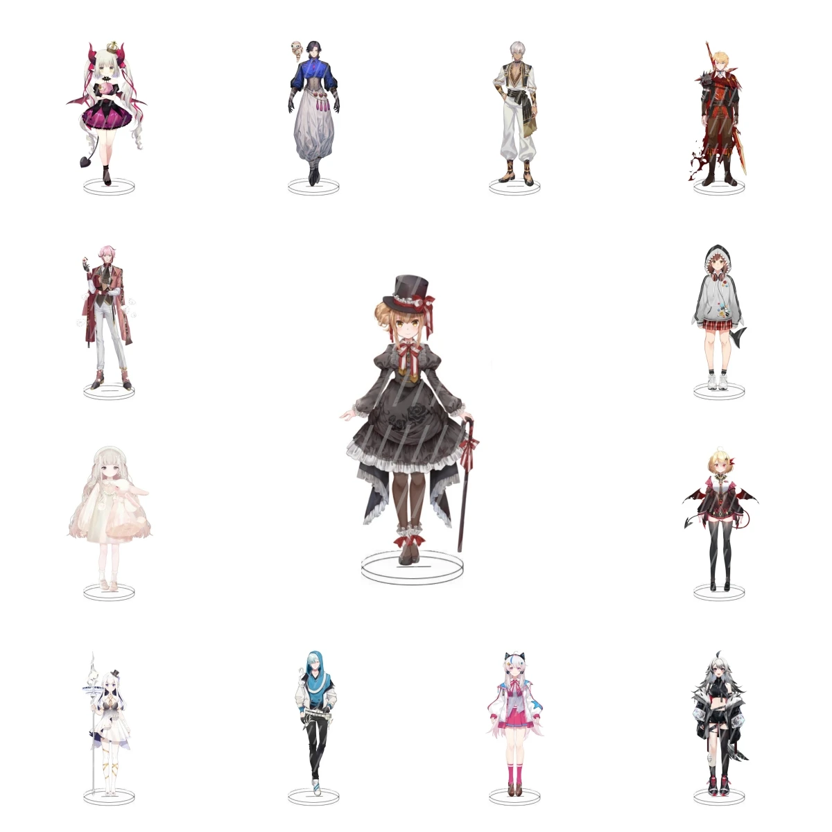 Популярный фанат аниме 15 см, фигурки персонажей мультфильма «Радужное общество Нейси», Ren Zotto Aster, косплей, игрушка фриэн, подарки