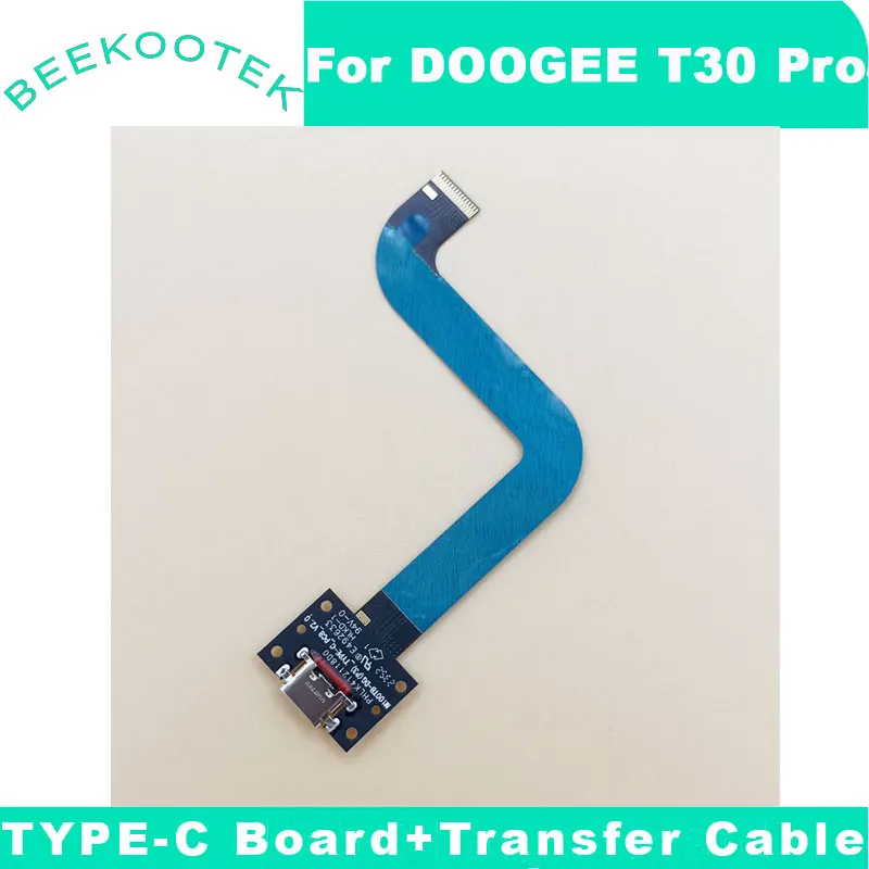 DOOGEE-Placa de carga USB T30 Pro, Cable flexible de transferencia FPC para tabletas DOOGEE T30 Pro, Original, nuevo