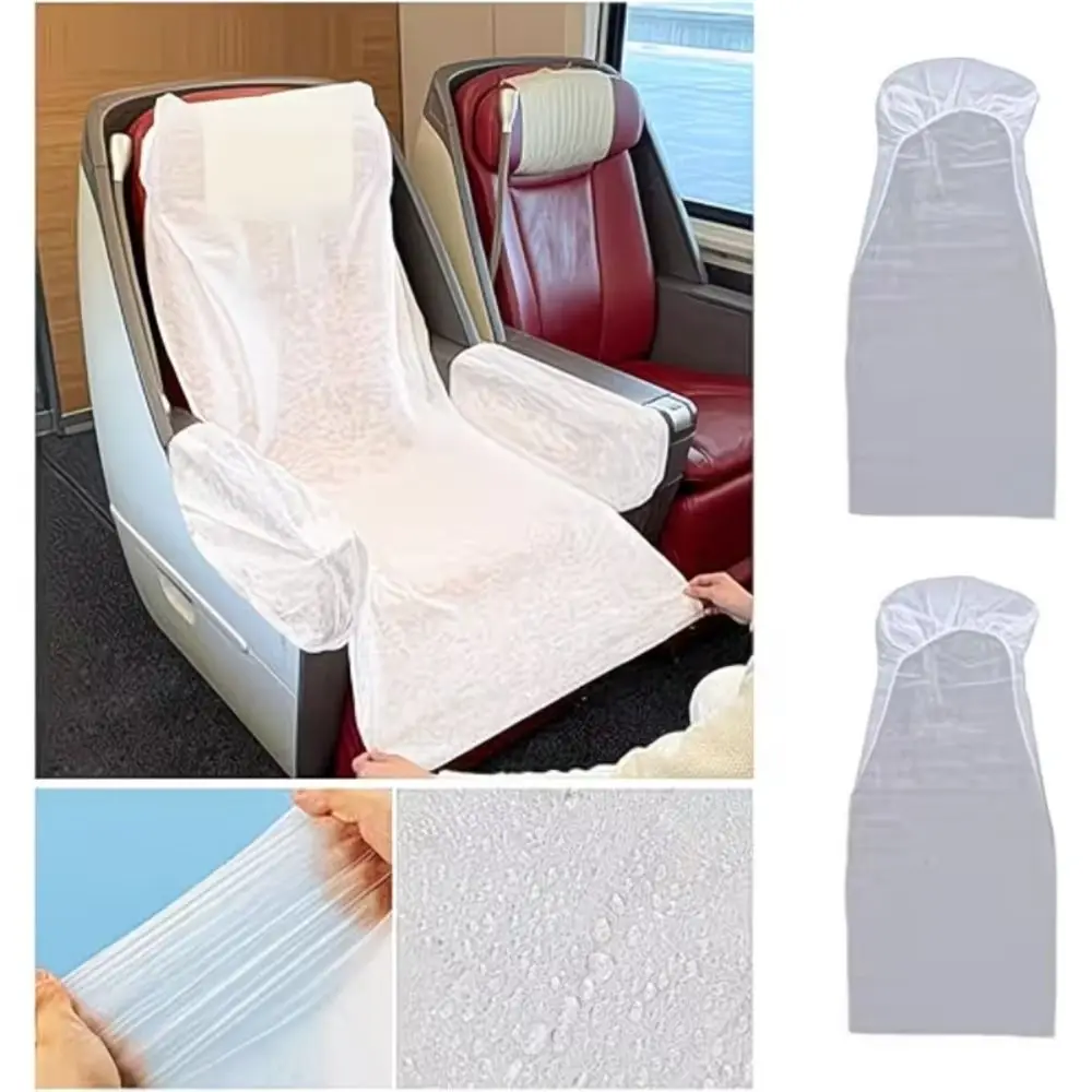 Hygienic Non Woven Disposable Seat Cover Dirt-proof Lightweight Protective Cover Breathable Thickened Travel Seat Cover Airplane