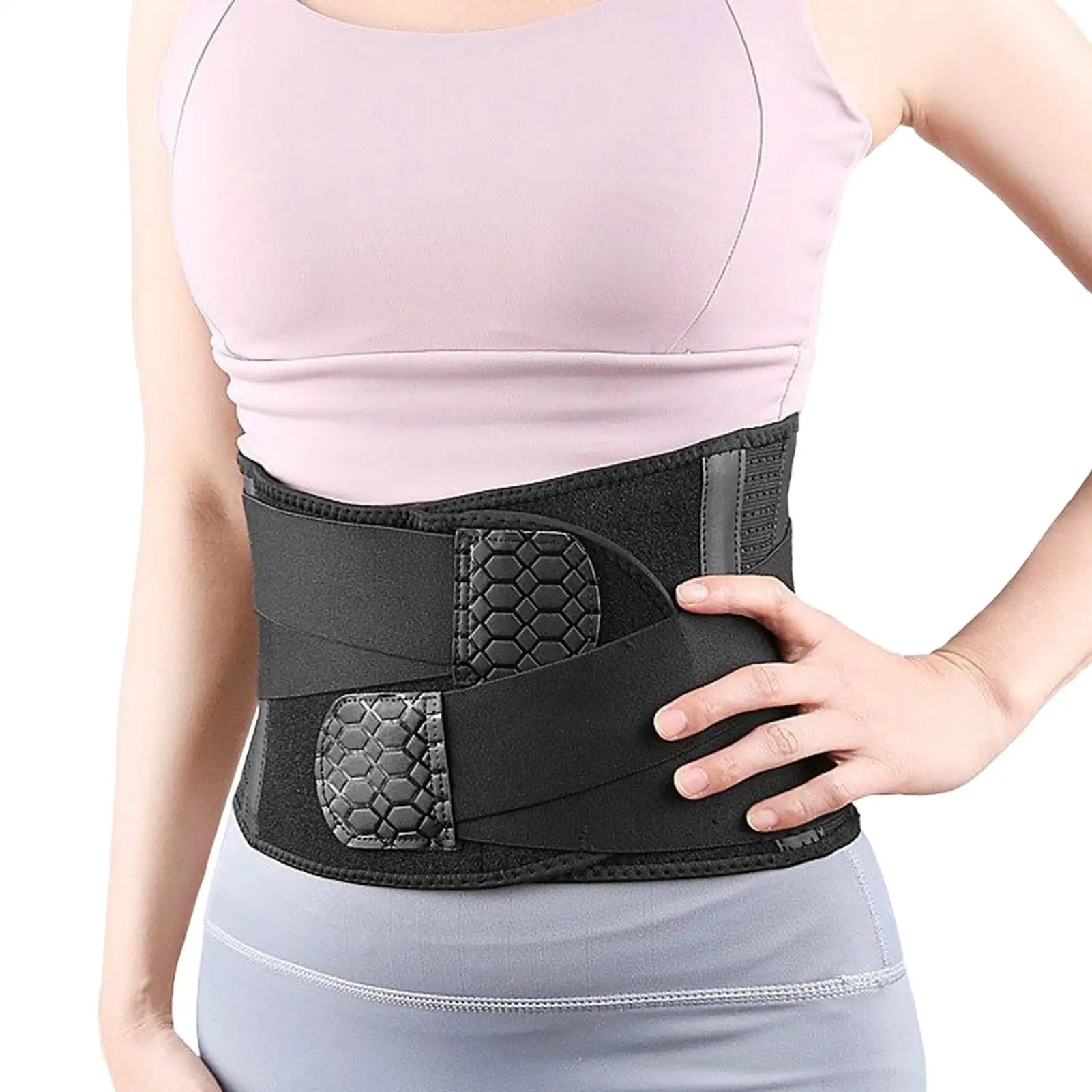 

Поясничный бандаж для поддержки спины, регулируемые дышащие ремни для женщин и мужчин, подъемный спорт, активный отдых на свежем воздухе, ремни для тренажерного зала