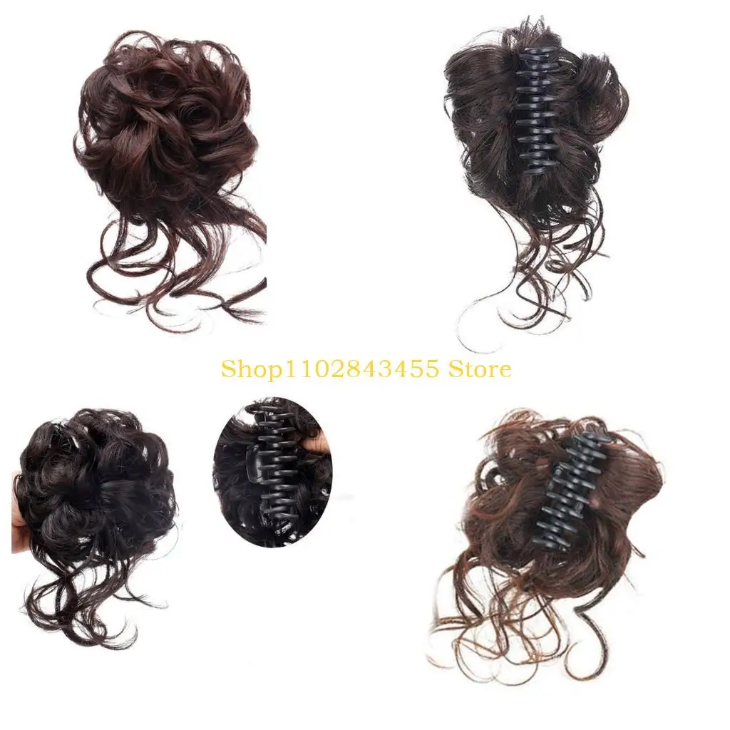 

49MC Утолщенная заколка для вьющихся синтетических волос в форме хвоста для формального повседневного использования