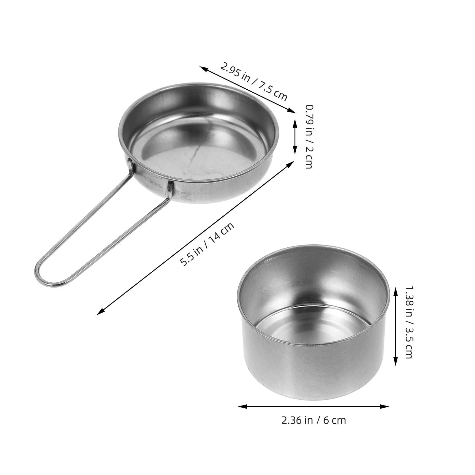 2 قطعة غطاء فولاذي غير قابل للصدأ مناسب عالمي لموقد الكحول كفاءة إطفاء الحريق أداة تخييم أغطية موقد الكحول #6