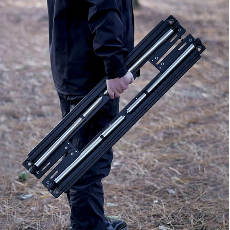 

Be suitable for 4 Unit Table Folding Stand Aluminum Alloy Stainless Steel Short Leg Portable Cool Camping