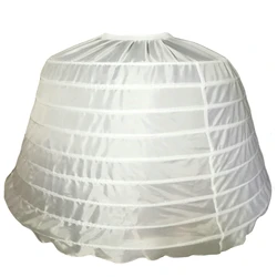 Diameter 150 cm 9 Hoops Petticoat Underskirt For Royal Ball Gown Wedding Dresses 2022 Bridal Gowns Wedding Accessories Crinoline