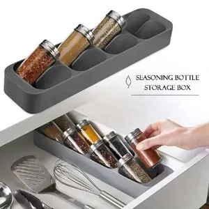 Storage tray of kitchen drawer, knife, spoon and forks, dishwasher, spice bottle container, block rack knives 6 Main Sales Talher Door - №6