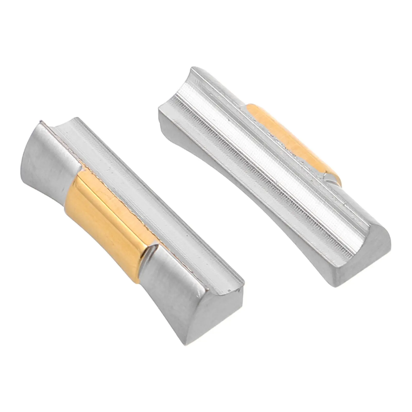 2Pcs Watch Band End Link Metal Replacement 20Mm Adapter Seamless Connector Compatible Case