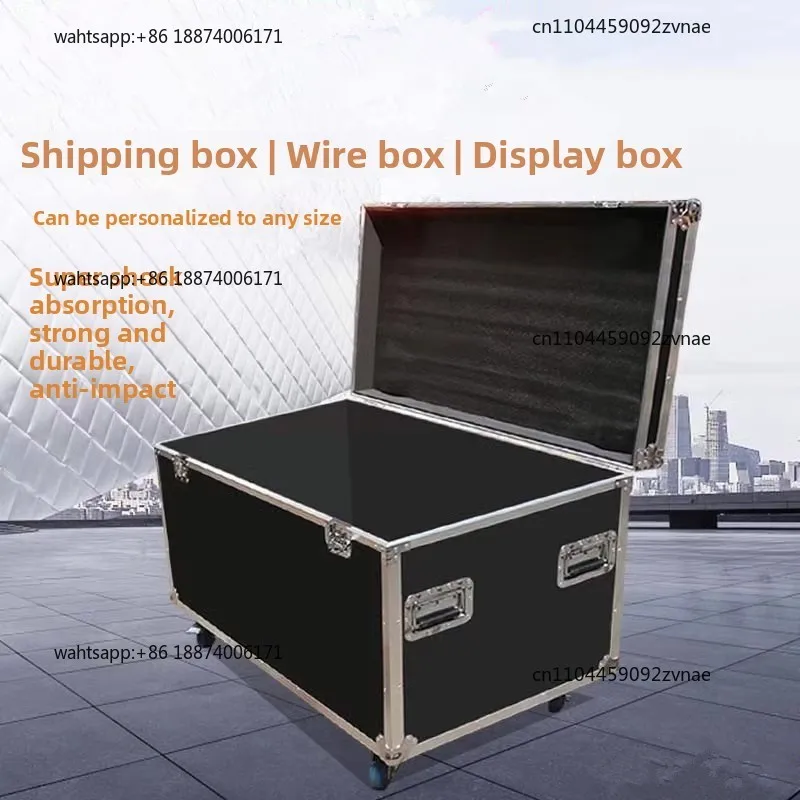 Aluminum Alloy Air Box Hardware Toolbox Customized Waterproof and Seismic Instrument  Logistics Consignment  Wire Air