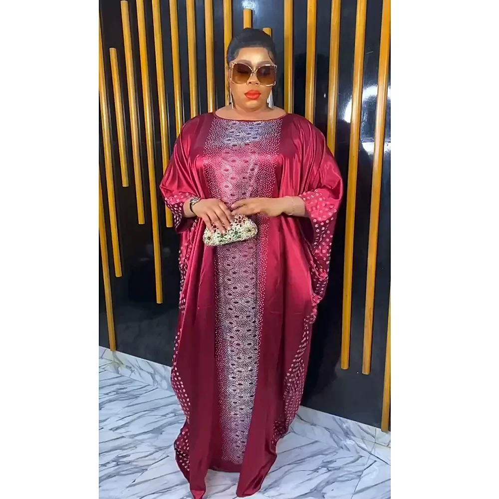 Длинные африканские платья для женщин, традиционная африканская одежда, Дашики, Анкара, платье, абайя, мусульманский кафтан, макси