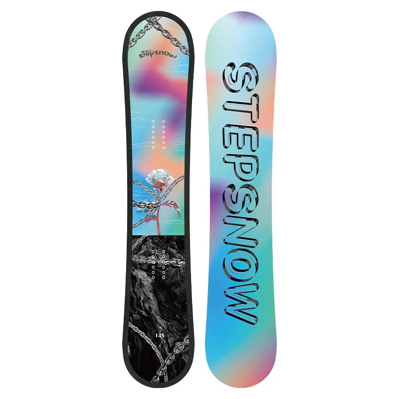 OEM Factory Customized All Mountain Snowboards Winter Sports Stepsnow Snow Board Custom Wood Snowboard