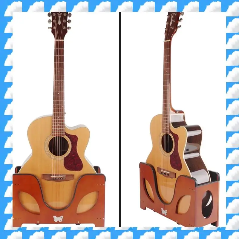 

ONGE Guitar Stand, Folding Guitar Floor Stand, Adjustable Guitar Stand Musical Rack Holder Guitar Part