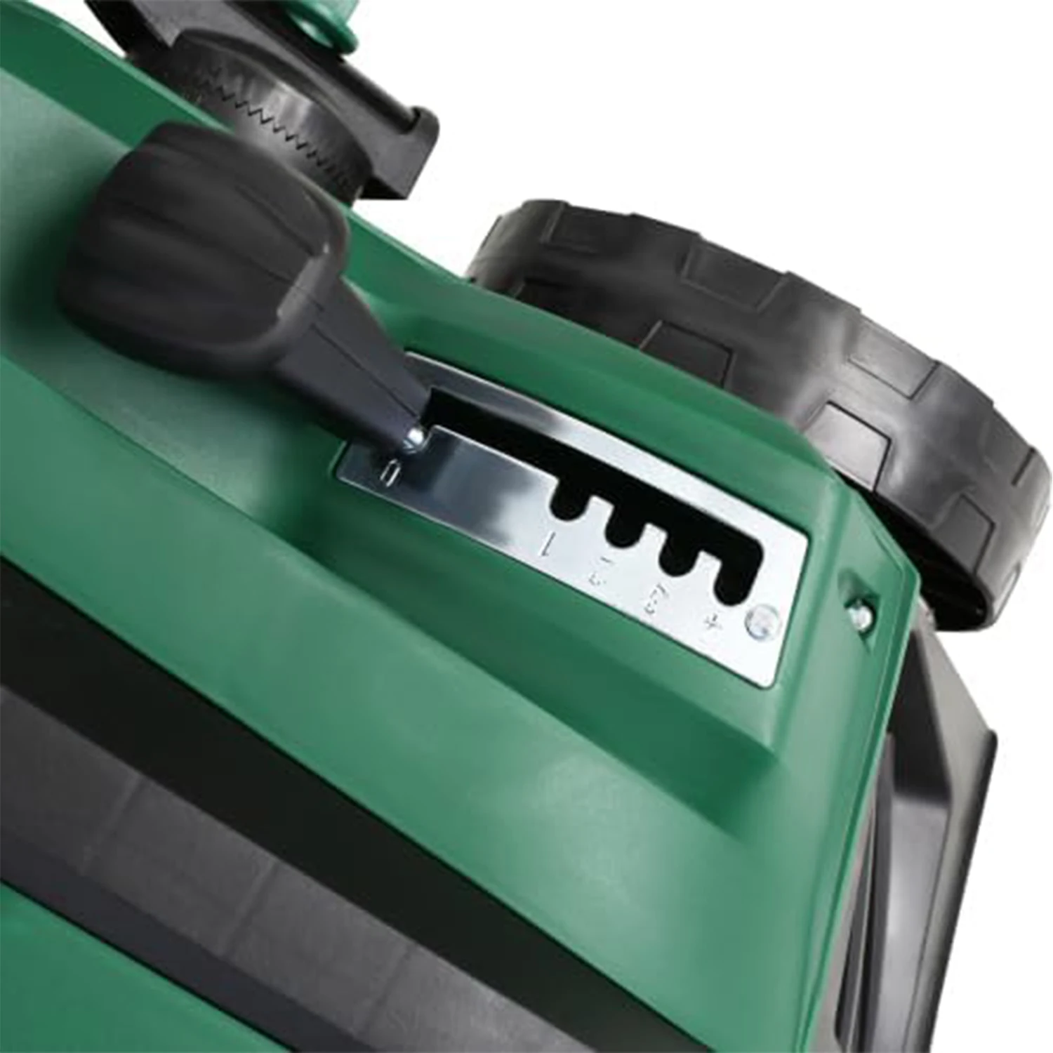 Escarificador de 16 polegadas 2 em 1 para gramado elétrico e escarificador com saco de coleta removível Dethatcher elétrico para gramado