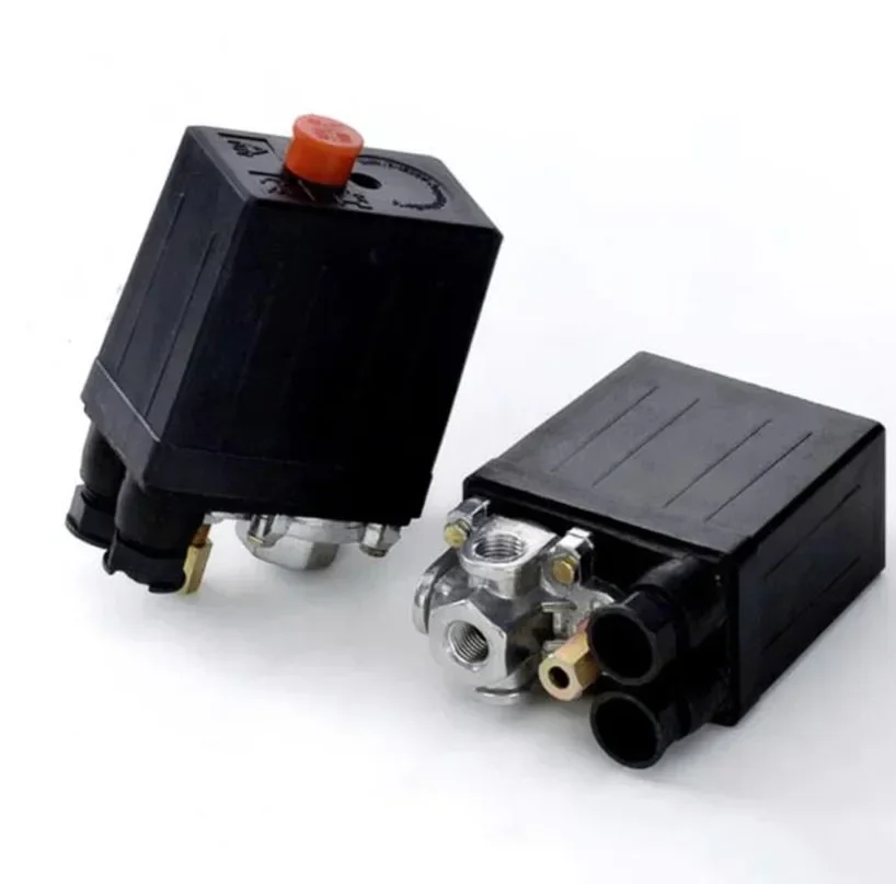 

Регулирующий клапан переключателя давления воздушного компрессора для тяжелых условий эксплуатации, 90-120 фунтов на квадратный дюйм, порта 1/4, новый