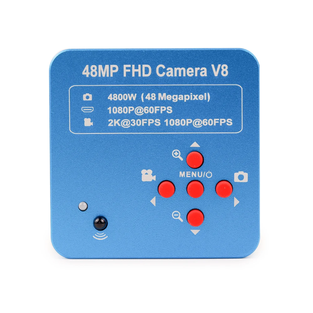 55MP 4K 2K HDMI USB Video Industrial Microscope Camera Phone Capacitor BGA CPU SMD Chip Soldering Repair Video Microscope Camera