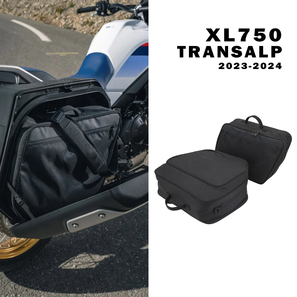 

XL750 Transalp Accessories Motorcycle New Top Box Storage Bag for Honda XL 750 2023 2024 Side Case Inner Waterproof Nylon