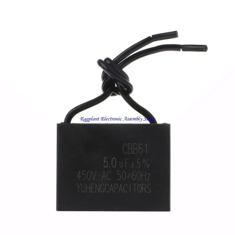 E28D CBB61 450V 1/2/3/4/5/6/10 Ceiling Fan Motor Running Starting Capacitor