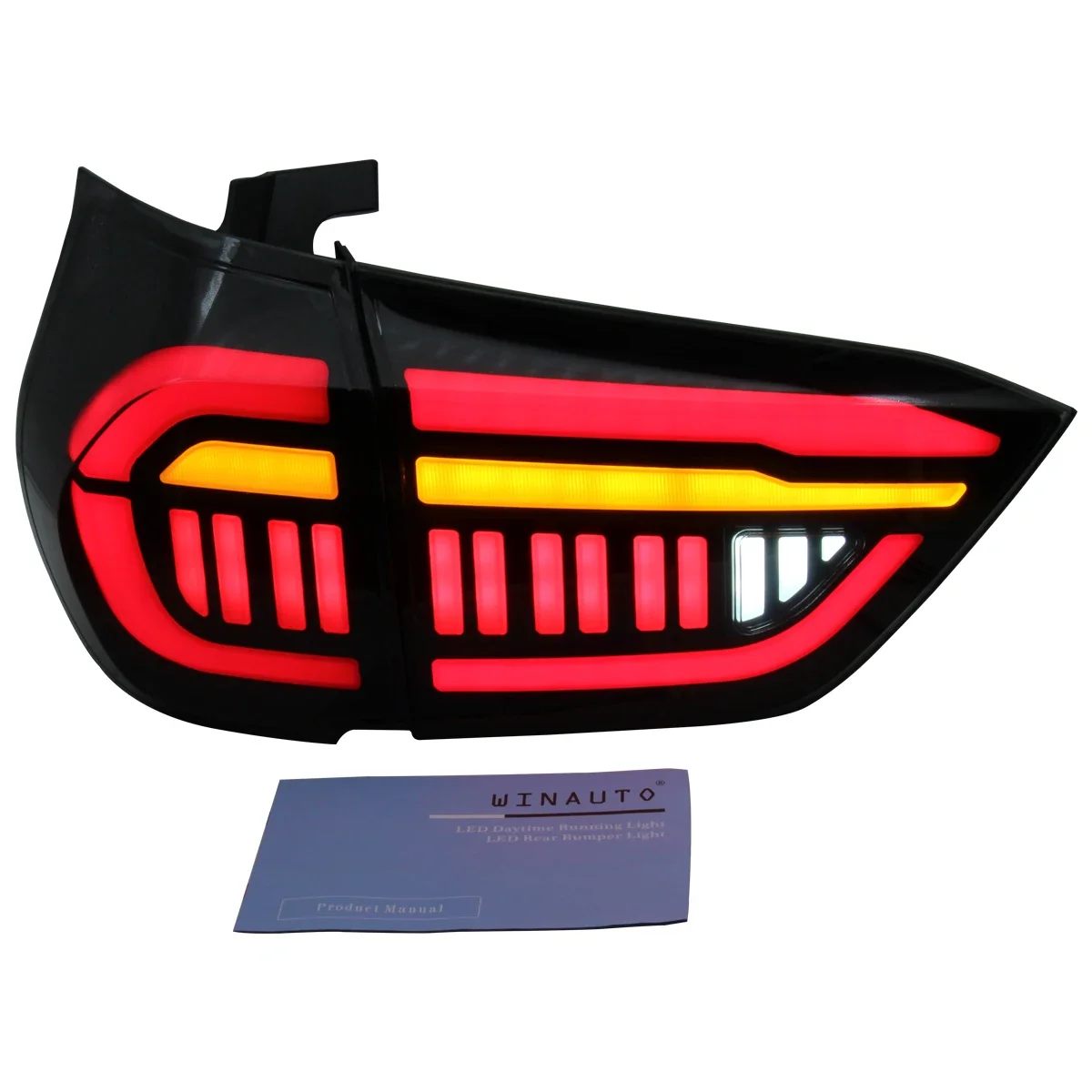 

12V Running LED Rear Back Light LED Rear Bumper Reflector Tail light Rear Taillamp For Honda Fit Jazz LIFE 2020 - 2021