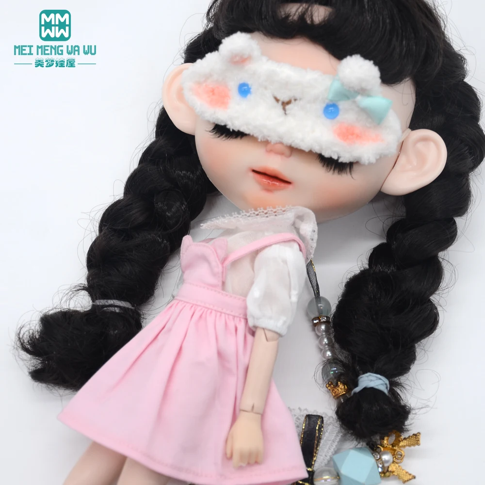 

Blyth Doll Accessories Cartoon eyeshade、eyepatch for Azone OB FR Girl Toys Gift