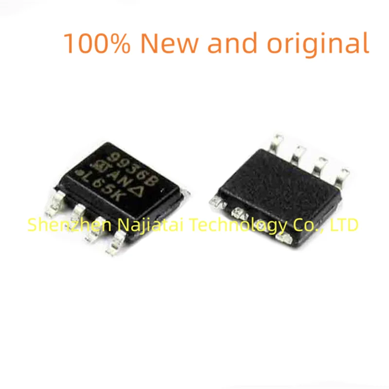 20PCS/LOT 100% New Original SI9936BDY-T1-E3 SI9936BDY-T1 SI9936BDY SI9936B 9936B SOP-8 IC Chip