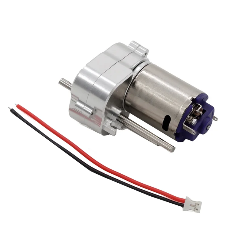 

CYGJ-Metal Transmission Gearbox Engine Gearbox With Metal Gear For MN82 MN78 1/12 RC Car Upgrade Parts Accessories