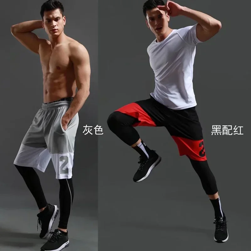 Mens Sports Shorts Breathable Loose Soccer Jersey Loose Beach Scanties Running Basketball Football Training Breechcloth