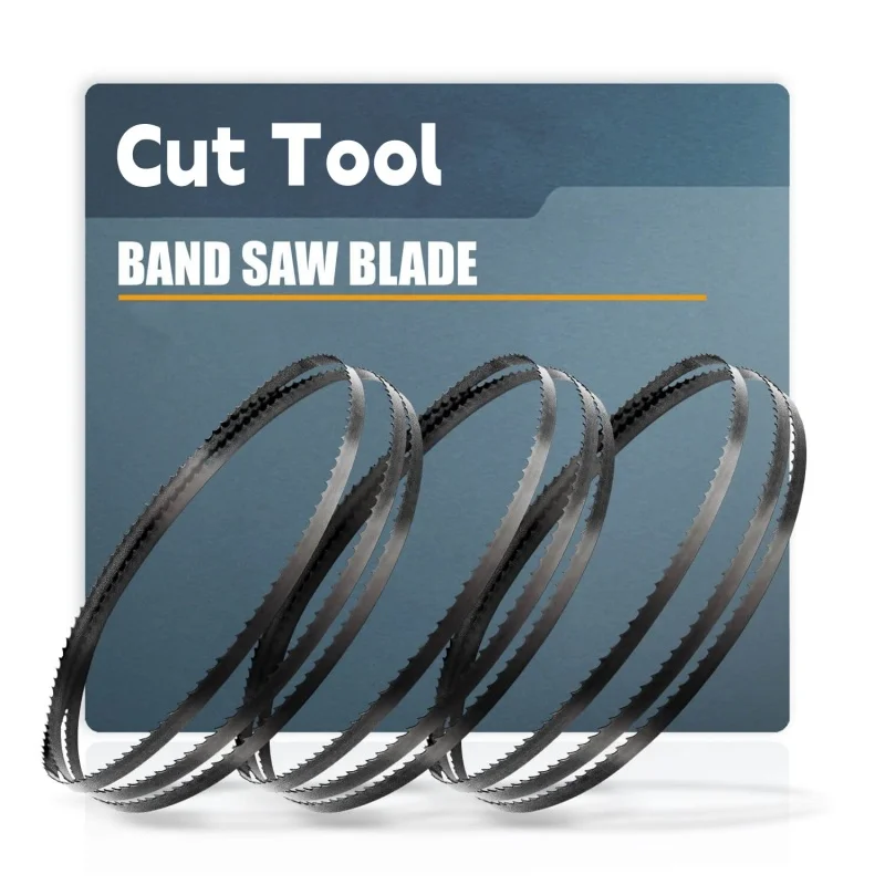 3pcs Length 1400 1425 1575 1790 2240 2560  Straight Curve Wood Cutting Bandsaw Blade Woodworking Saw 6 TPI Band Saw Blade