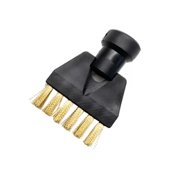 For Karcher SC1 SC2 SC3 SC4 SC5 SC7 Flat Copper Brush Cleaning Brush for Steam Cleaner Attachment Adapter Home Cleaning Nozzle