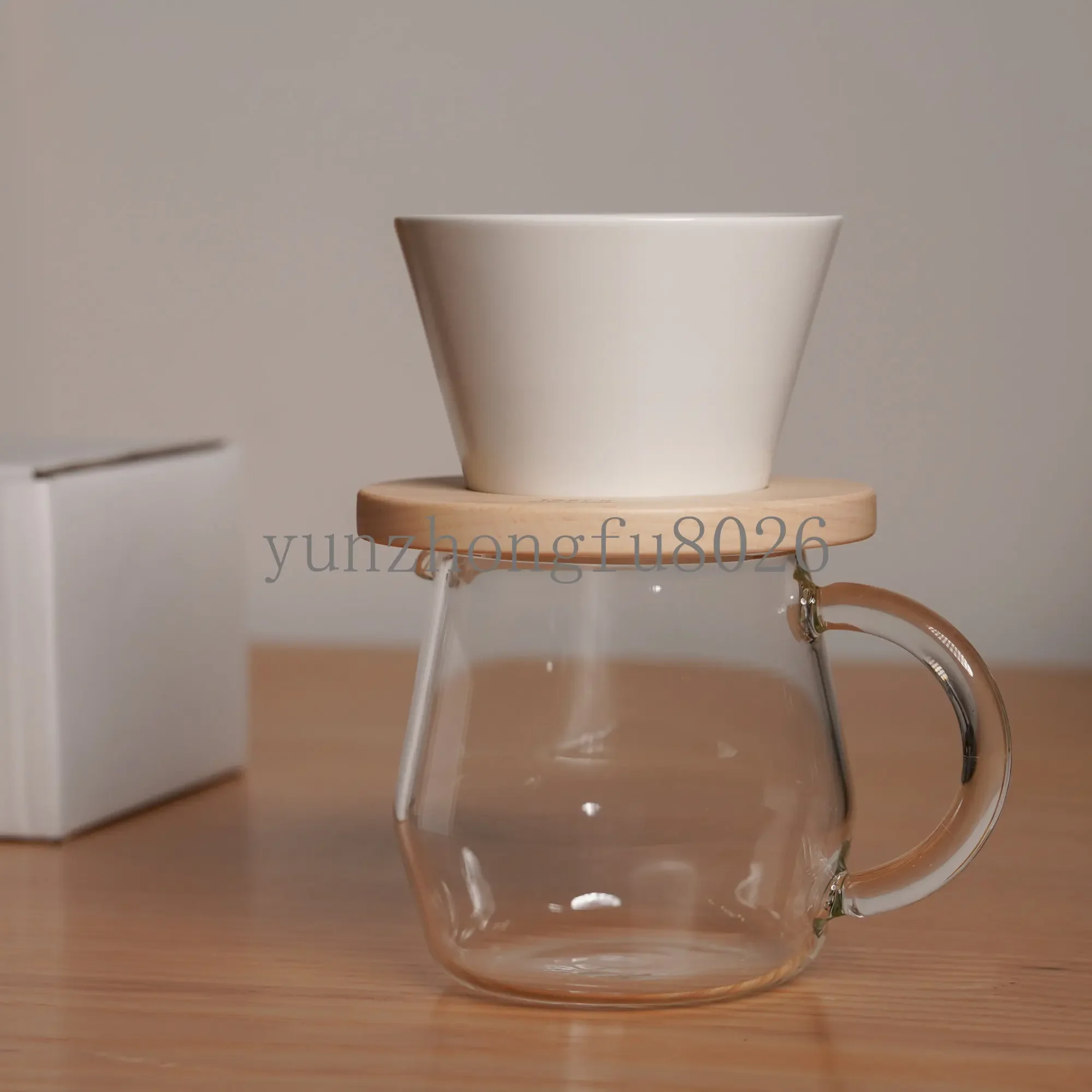 Bird Coffeepot 400ml Pour-over Coffee Heat-Resistant Glass Pot