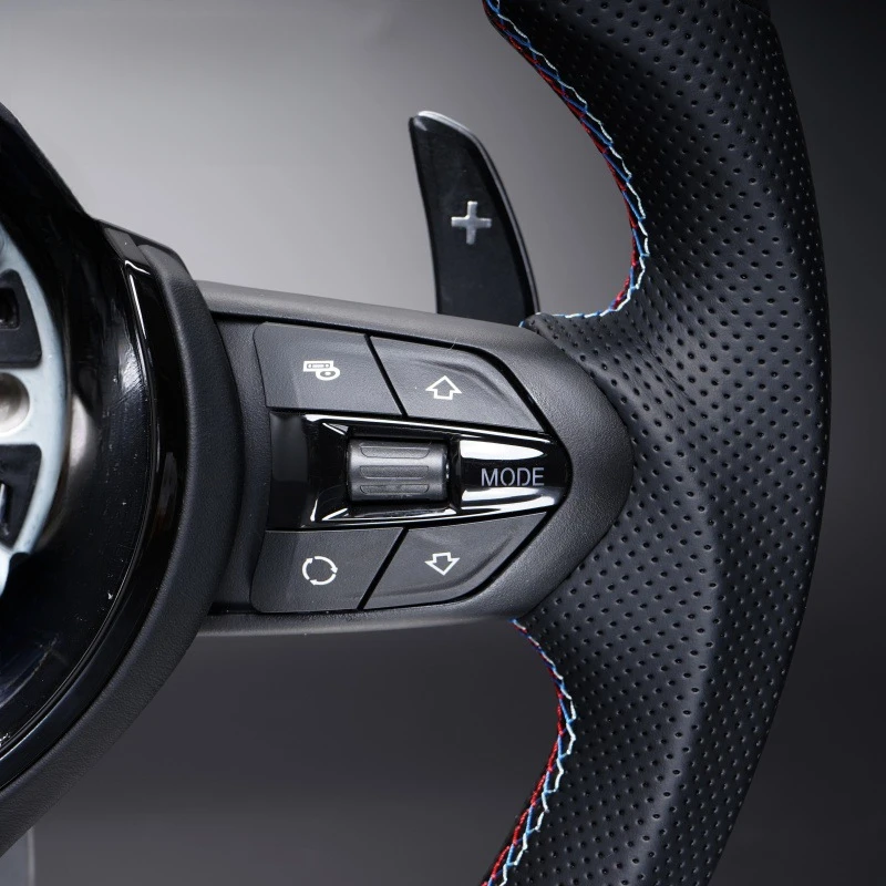 For BMW Steering Wheel Horn Cover Black Warrior Flat Style for E70 E71 E87 E90 E81 E82 E91 E88 Decorative Cover - view 4