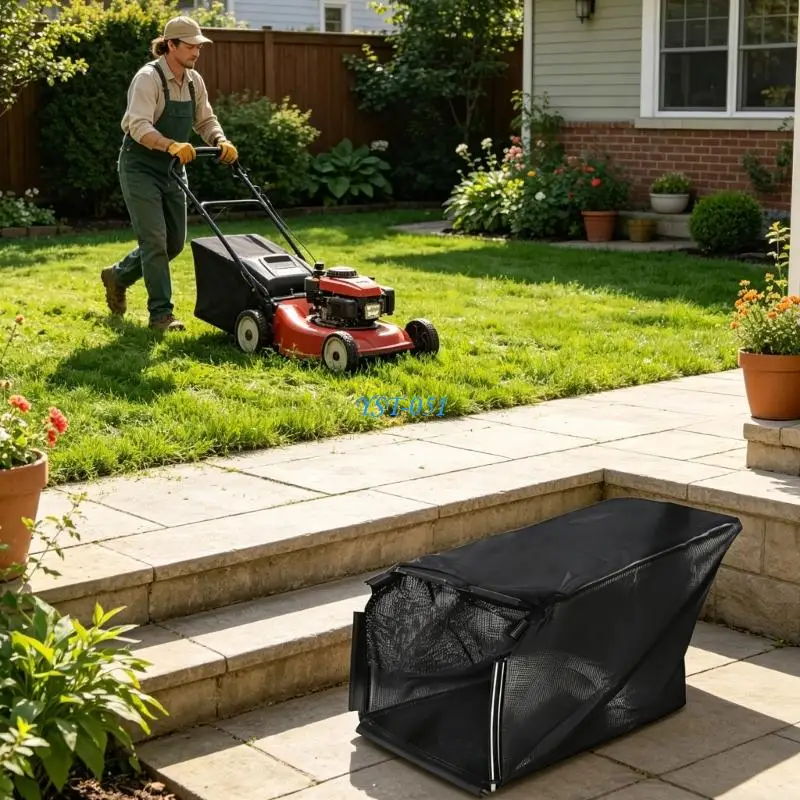 

E15A Heavy Duty Polyester Grass Collection Bag With Quick Installation For Lawn Mowers And Garden Tools 587100402 C361029Er