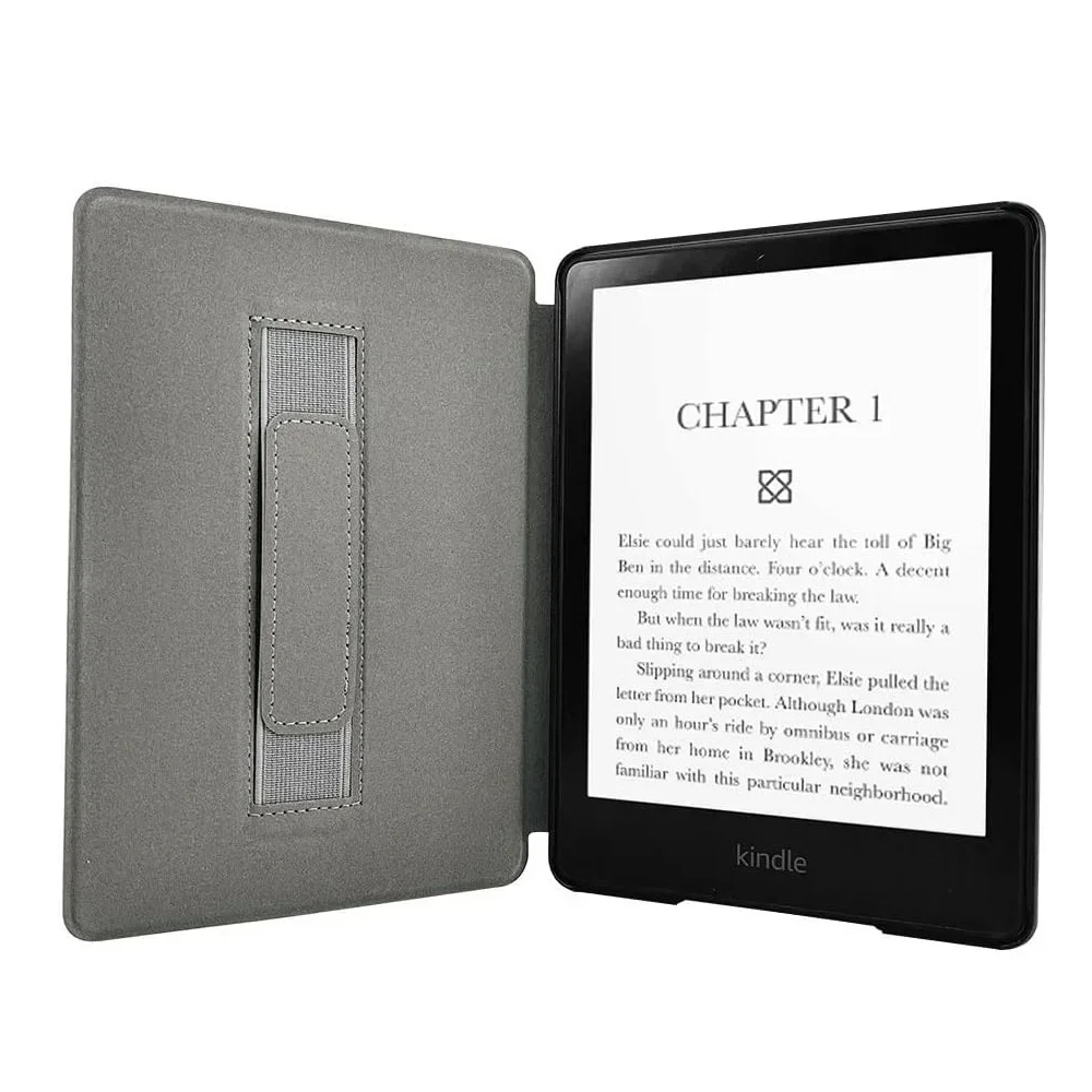 Case for Colorsoft Signature Edition Cover TPU Case with Hand Strap Case for 2024 Kindle Paperwhite 12th Gen - Shockproof