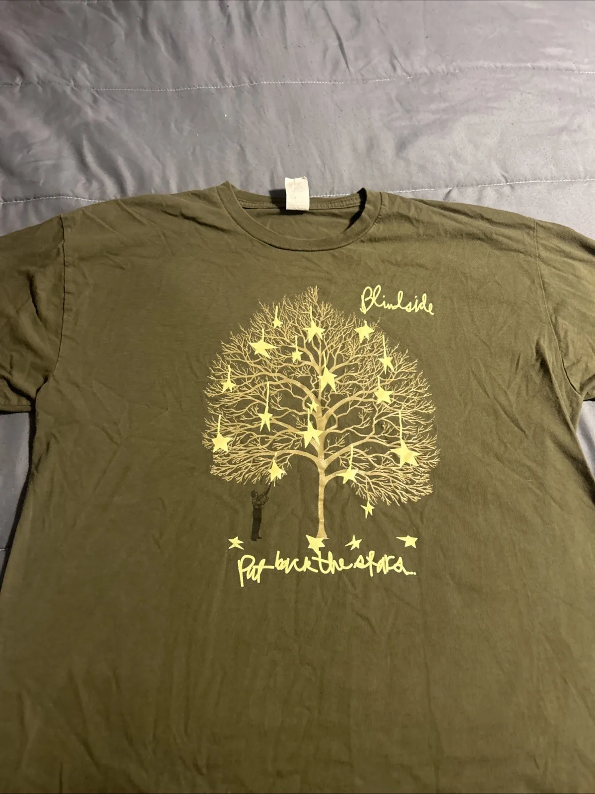 Vintage Blindside Band Tee. Y2K Sweden Post Hardcore. Put Back The Stars