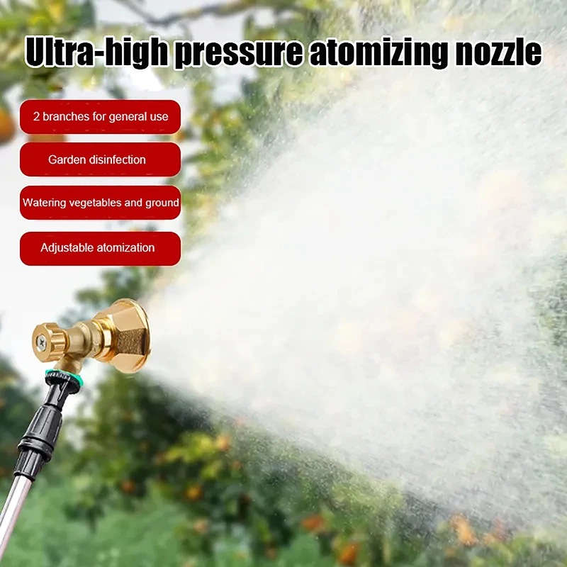 

Agricultural Pesticide Sprayer Nozzle High Pressure Watering Adjustable Irrigation Garden Sprinkler Nozzle Pest Control