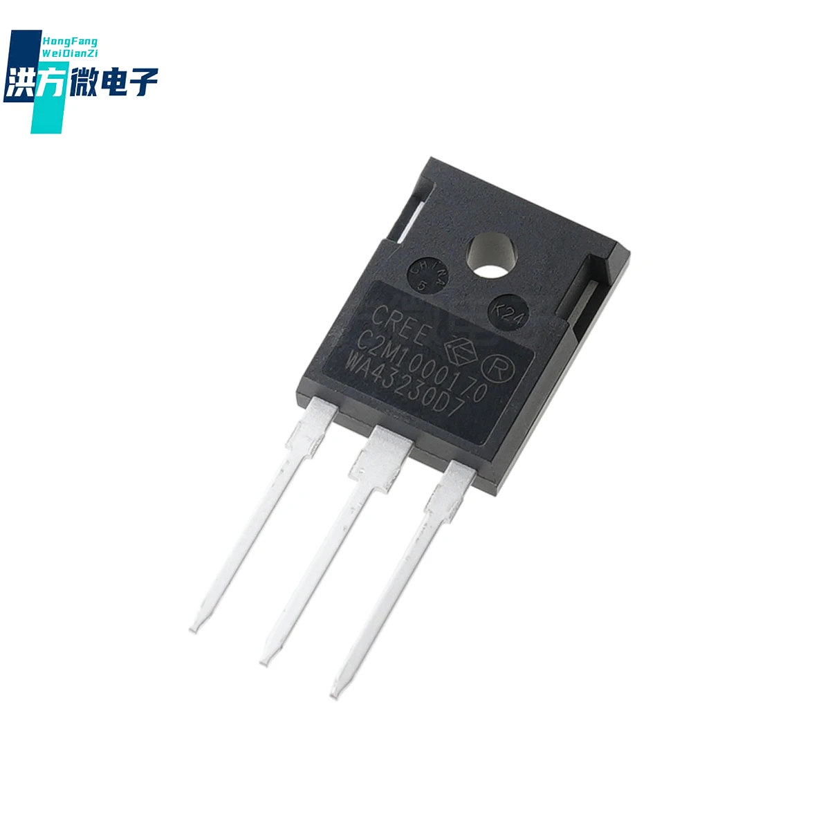 1PCS Origin.Silicon Carbide Power MOSFET,N-Channel Enhancement Mode,1700V,5A,1Ω ,69W,TO-247-3:C2M1000170D,Marking:C2M1000170