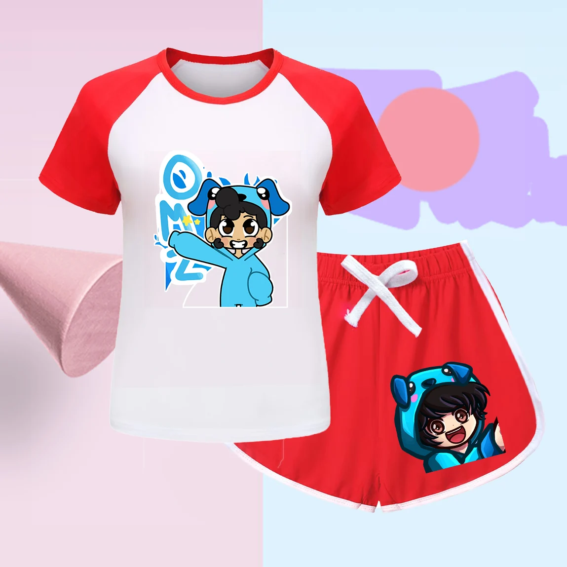 

Omz Girls Fashion Clothes Kids Girl Children Clothing Children's Costume Child House Clothing Boys Outfit Set Loungewear Pajama