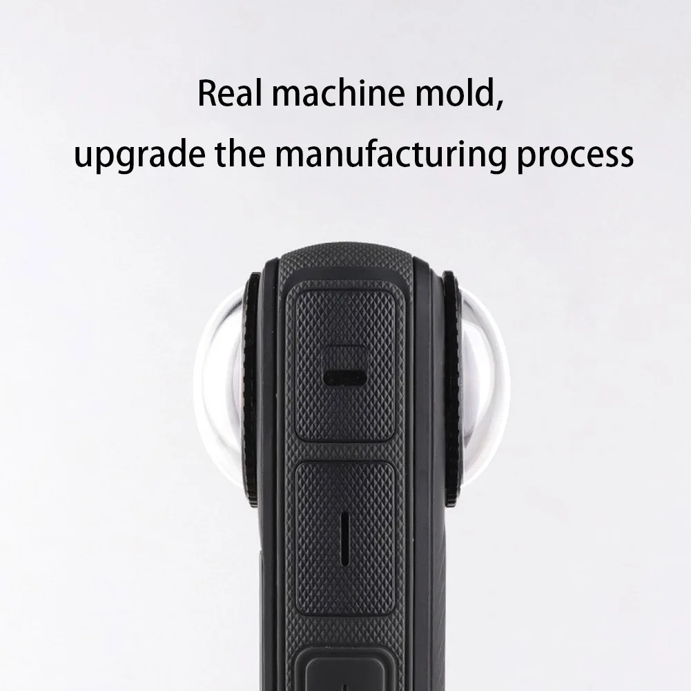 Lens Guards for Insta360 X4 Lens Protector Tempered Glass Front Back Camera Lens Guards Cap Anti-Scratch Glass Protective Cover