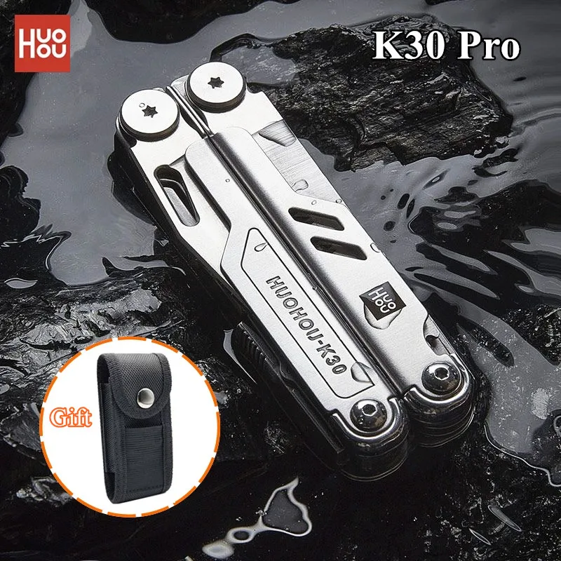 huohou-k30-pro-マルチツール-18-in-1-折りたたみ式プライヤー-ナイフ-はさみ-のこぎり-ポータブル-アウトドア-キャンプ-サバイバル-edcツール-マルチツール