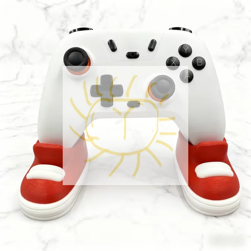 Support de stockage de contrôleur de jeu en forme de chaussure, support de stockage de contrôleur de jeu créatif, adapté à divers contrôleurs de jeu.