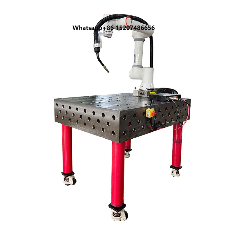 Industrial Robotic Arm with Motor for Automotive Oil Pipe Joint Installation Case Polishing Loading Unloading