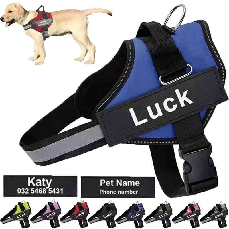 Reflective Harness with ID Patch